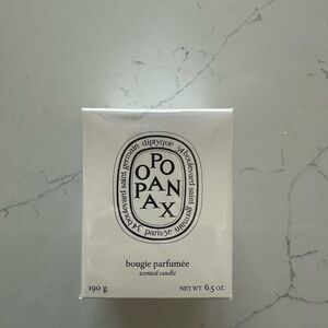 Diptyque Opopanax Candle in White and Black